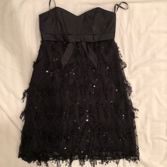 black white gold dress and Faviana Long Prom 1 holiday shop Buy elegant black and A favorite returns 🤍, Option:Rental - 3 days
